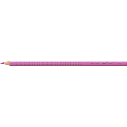 FABER-CASTELL Dreikant-Buntstift Colour GRIP, magenta hell