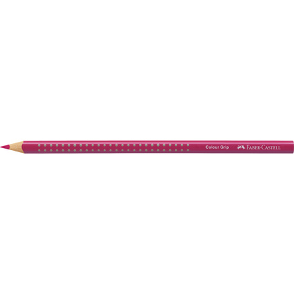 FABER-CASTELL Dreikant-Buntstift Colour GRIP, himbeerrot
