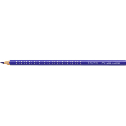 FABER-CASTELL Dreikant-Buntstift Colour GRIP, pflaume