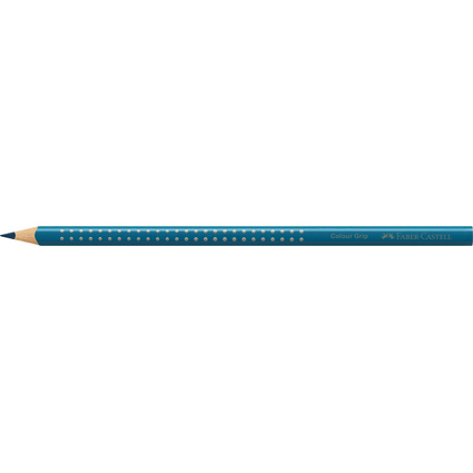 FABER-CASTELL Dreikant-Buntstift Colour GRIP, lagunenblau