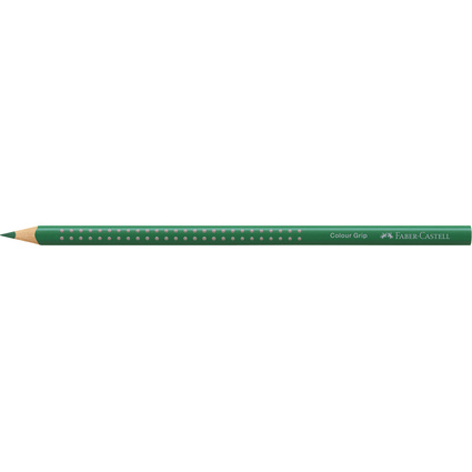 FABER-CASTELL Dreikant-Buntstift Colour GRIP, smaragdgrn