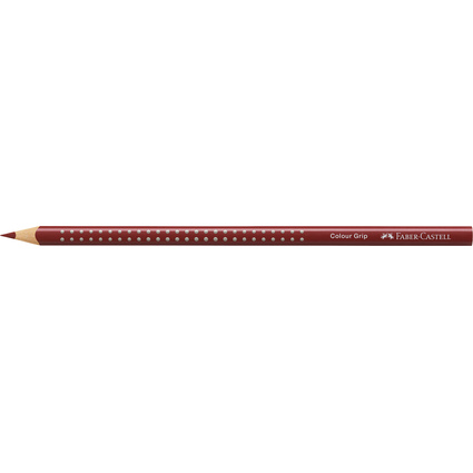 FABER-CASTELL Dreikant-Buntstift Colour GRIP, kastanienbraun