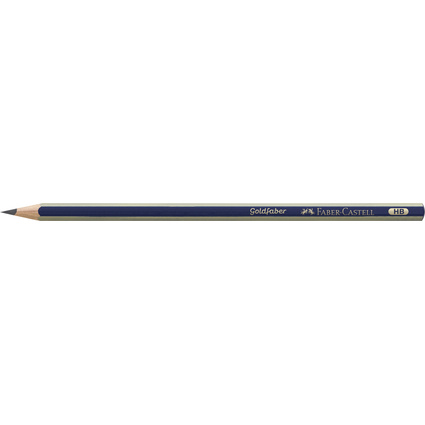 FABER-CASTELL Bleistift GOLDFABER, sechseckig, Hrtegrad: HB