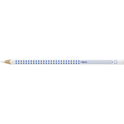 FABER-CASTELL Heft- und Tafelstift Colour GRIP, wei