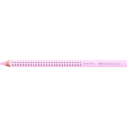 FABER-CASTELL Dreikant-Buntstift Jumbo GRIP PASTELL, rosa