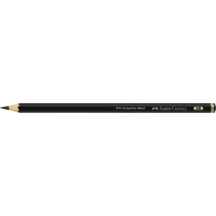 FABER-CASTELL Bleistift PITT GRAPHITE Matt, Hrtegrad: 2B