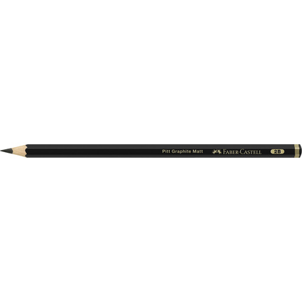 FABER-CASTELL Bleistift PITT GRAPHITE Matt, Hrtegrad: 2B