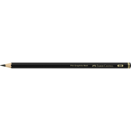 FABER-CASTELL Bleistift PITT GRAPHITE Matt, Hrtegrad: 8B