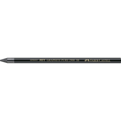 FABER-CASTELL Graphitstift PITT GRAPHITE PURE, Hrtegrad: 3B