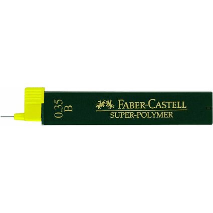 FABER-CASTELL Druckbleistift-Minen Super-Polymer 9063 S-B