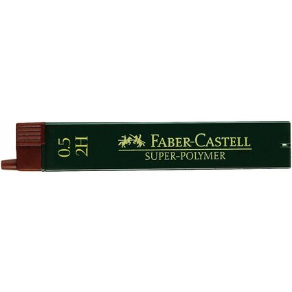 FABER-CASTELL Druckbleistift-Minen Super-Polymer 9065 S-2H