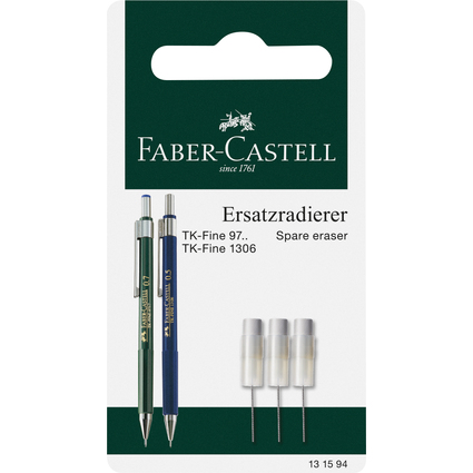 FABER-CASTELL Ersatzradierer fr Druckbleistift TK-FINE