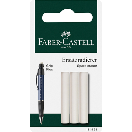 FABER-CASTELL Ersatzradierer fr GRIP PLUS