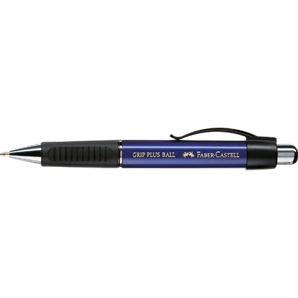 FABER-CASTELL Druckkugelschreiber GRIP PLUS, blau