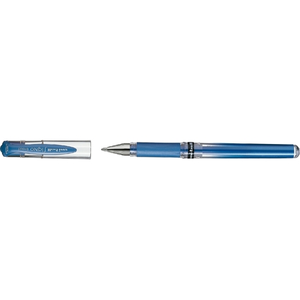 uni-ball Gel-Tintenroller SIGNO broad UM153, metallic-blau