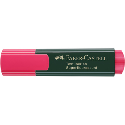 FABER-CASTELL Textmarker TEXTLINER 48 REFILL, rot