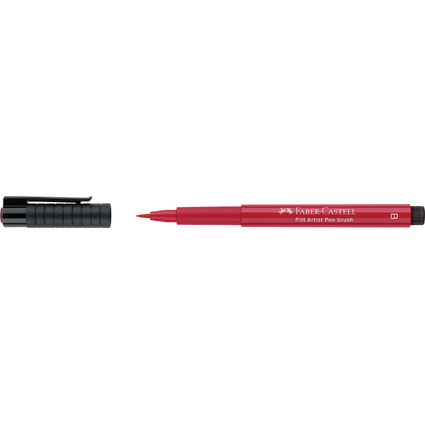 FABER-CASTELL Tuschestift PITT artist pen, geraniumrot hell