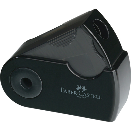 FABER-CASTELL Einfachspitzdose SLEEVE MINI, schwarz