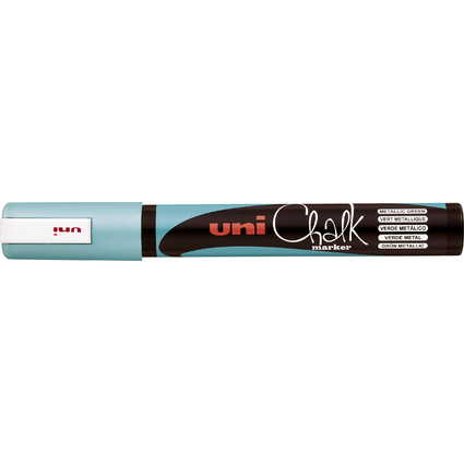 uni-ball Kreidemarker Chalk marker PWE5M, grn metallic