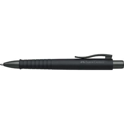 FABER-CASTELL Druckkugelschreiber POLY BALL XB, all black