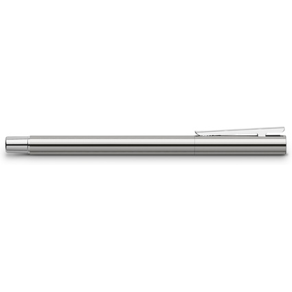 FABER-CASTELL Fllhalter NEO Slim Edelstahl, glnzend, M