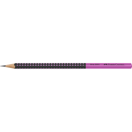 FABER-CASTELL Bleistift GRIP 2001 TWO TONE, pink