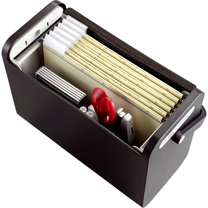 helit Hngeregistratur-Box "the mobil box", schwarz