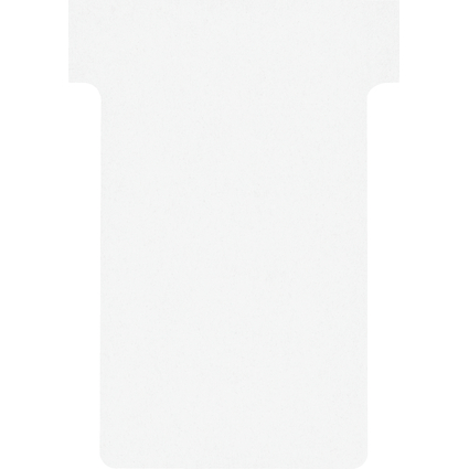 nobo T-Karten, Gre 2 / 60 mm, 170 g/qm, wei