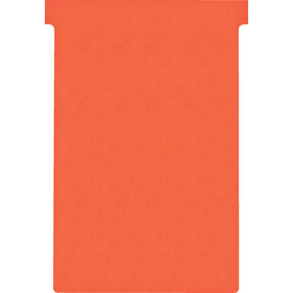 nobo T-Karten, Gre 4 / 124 mm, 170 g/qm, rot