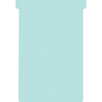nobo T-Karten, Gre 4 / 124 mm, 170 g/qm, blau