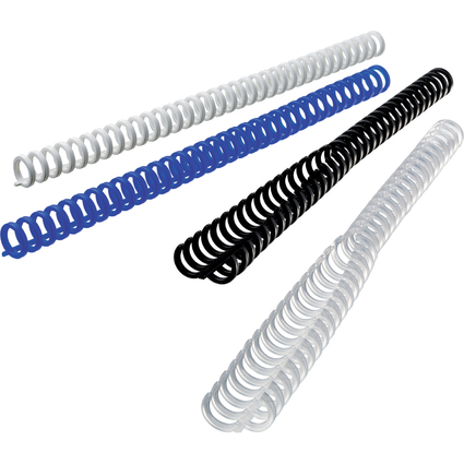 GBC Plastikbinderücken ClickBind, DIN A4, 8 mm, transparent