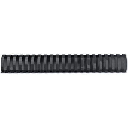 GBC Plastikbinderücken CombBind, DIN A4, 38 mm, schwarz