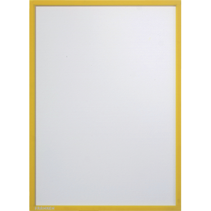 FRANKEN Magnet-Tasche Frame It Eco, DIN A3, gelb