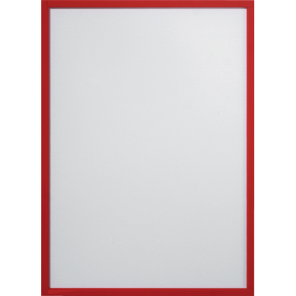 FRANKEN Magnet-Tasche Frame It Eco, DIN A4, rot