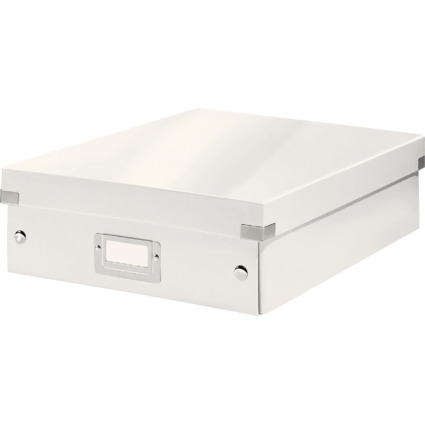 LEITZ Organisationsbox Click & Store WOW, groß, weiß