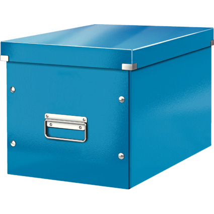 LEITZ Ablagebox Click & Store WOW Cube L, blau