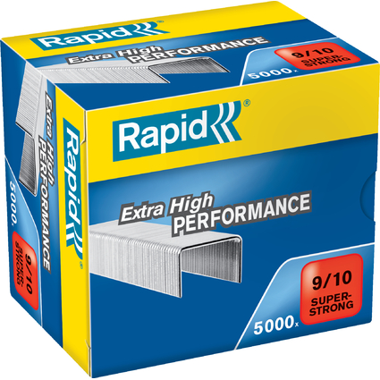 Rapid Heftklammern Super Strong 9/10, galvanisiert