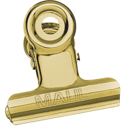 MAUL Briefklemmer MAULstandard, Breite 30 mm, gold