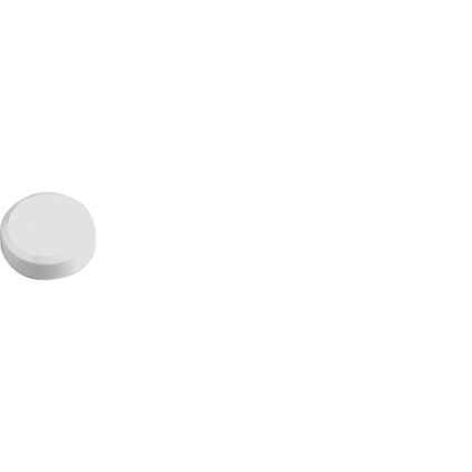 MAUL Facetterand-Magnet MAULpro, Durchm.: 20 mm, wei