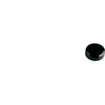 MAUL Facetterand-Magnet MAULpro, Durchm.: 20 mm, schwarz