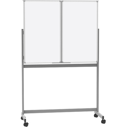 MAUL Mobile Weiwand-Klapptafel MAULstandard, 1.000x1.500 mm