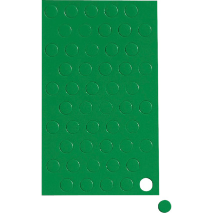 MAUL Magnetsymbol Kreis, Durchmesser: 10 mm, grün