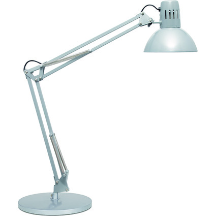 MAUL Tischleuchte MAULstudy, mit Standfu, silber