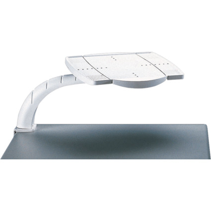 MAUL Telefonarm, mit Klemmfuß, Fläche: 220 x 357 mm, grau