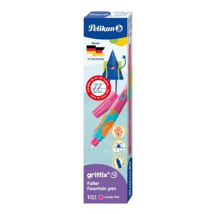 Pelikan griffix Füllhalter Lovely Pink, für Linkshänder