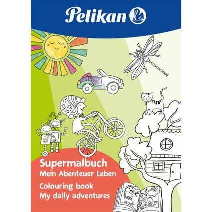 Pelikan Super-Malbuch "Mein Abenteuer Leben", DIN A4