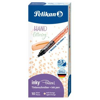 Pelikan Tintenschreiber inky 273, pastellorange