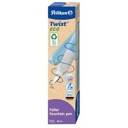 Pelikan Twist Füllhalter eco, blau