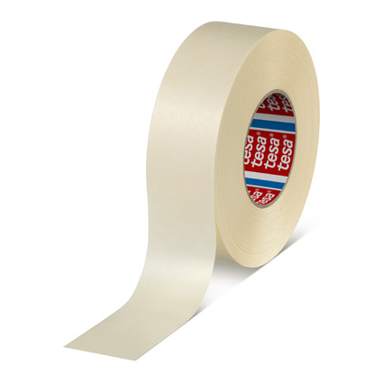 tesa Krepp 4432 Papierabdeckband, 50 mm x 50 m