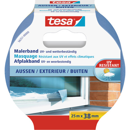 tesa ecoLogo Maler Krepp Precision Outdoor Papierabdeckband